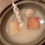 炭火焼 鶏料理と鶏だしおでん て鶏あし鶏 白山店 - 