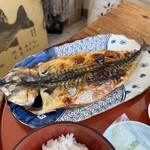 魚水 - とろさば定食（1200円）