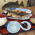 魚水 - とろさば定食（1200円）