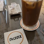江田島カフェ　ウィングス - ステッカーいただきました！