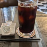 江田島カフェ　ウィングス - ドリンク写真:アイスコーヒー 500円　(2025.7)
