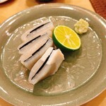 木挽町 とも樹 - 平貝の海苔挿み