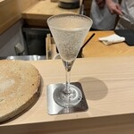 鮨 富かわ - 飛騨の華　KEG DRAFT　純米吟醸