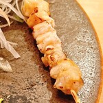 木挽町 とも樹 - 眞子鰈の縁側を炙りました