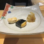 十方 鮨 - 白子・ほたて