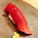 木挽町 とも樹 - 噴火湾の中トロ