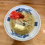 肉マシ鉄板食堂 - 【塩バターラーメンsv辛味×紅生姜】