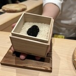 鮨 富かわ - トリュフ！