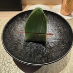 鮨 富かわ - キンキの蒸し寿司