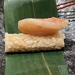 鮨 富かわ - キンキの蒸し寿司