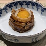 鮨 富かわ - 穴子と卵であなごんたま