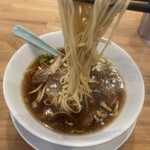 らーめん 八芯 - 平打ちストレート中麺