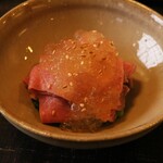 馳走 きむら - 宮崎牛ランプ肉の冷しゃぶ。