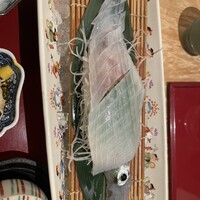 対馬のどぐろとイカ活き造り 博多 魚蔵 都ホテル店 - 