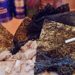 ケンチャンラーメン - 海苔。