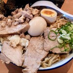 ケンチャンラーメン - 中華そば 普通に色々トッピング(⁠^⁠^⁠)
