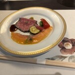 洋食 つばき - サーモンもおいしかった