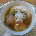 中華そば 深緑 - 白出汁