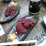 にく友食堂 - 馬刺し