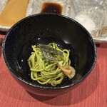 串かつ だいぼん - 茶そば