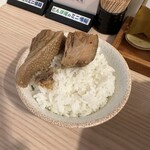 とんぼ庵 - 【半ライス】