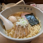 麺屋吉左右 - 大盛りらーめん味玉①