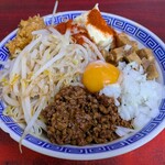 明神 角ふじ - まぜそばゴマミソ