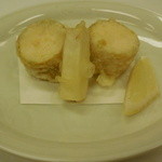 割烹 蒲焼 大沼 - 海老真薯の湯葉巻揚げ