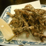 割烹 蒲焼 大沼 - 泥鰌の唐揚げ