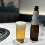 銀座焼肉 Salon de AgingBeef - まずはの一杯！