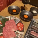 お肉屋 けいすけ 三男坊 - トリュフすきしゃぶ