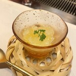 お肉屋 けいすけ 三男坊 - 箸休め(甘夏のグラニテ)