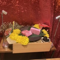 お肉屋 けいすけ 三男坊 - タン元厚切り、極上焼き(シャトーブリアン)