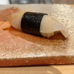 鮨 東野 - たいらぎ