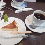 ミカドコーヒー - ケーキセット