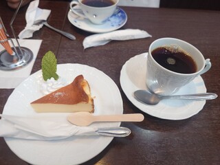 ミカドコーヒー - ケーキセット