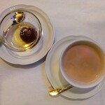 インディアンレストラン西麻布 by KENBOKKE - デザート＆チャイ♪