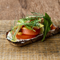 サーモンのブルスケッタ　1P~