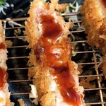 とんかつ翁 - また、ソースで