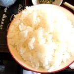 とんかつ翁 - ごはん