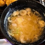 とんかつ翁 - 豚汁