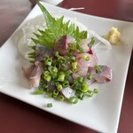 あらさき亭 - 地あじのたたき