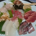 能登 - 刺身の盛り合わせ