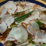 能登 - ミズダコのカルパッチョ