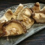 能登 - 椎茸のいしる焼き