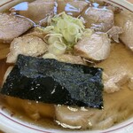 いろは食堂  - 中華そば肉多め大盛り