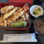 蕎麦清 - 料理写真:天重