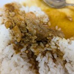 デリー - シャバシャバなのでご飯の隙間に浸透して行きます。