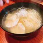 すすむ堂 - 鶏にゅうめん