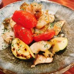 すすむ堂 - あわびバター炒め